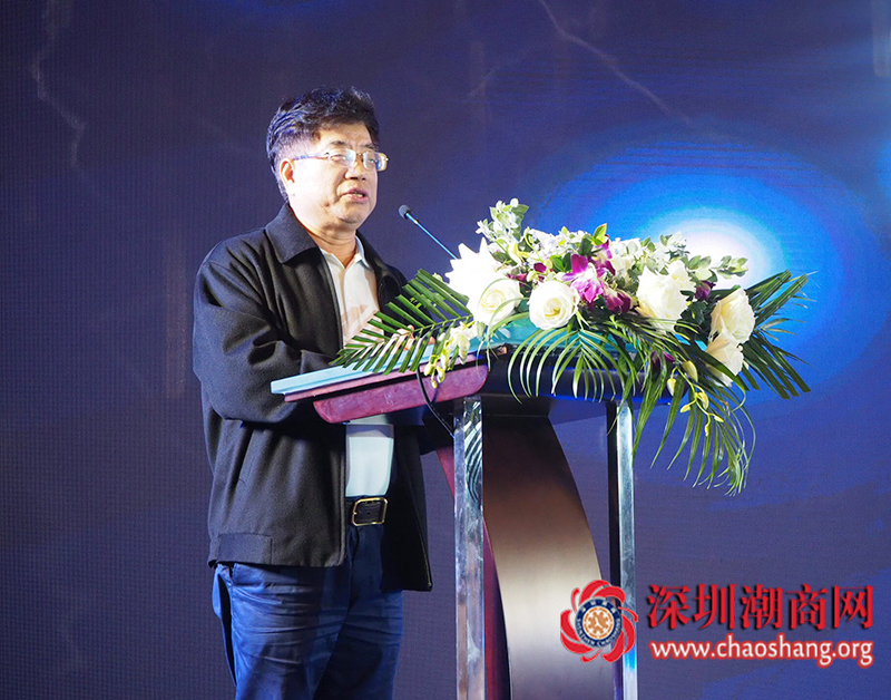 我会领导出席副会长单位深圳市中南控股集团有限公司五周年庆典
