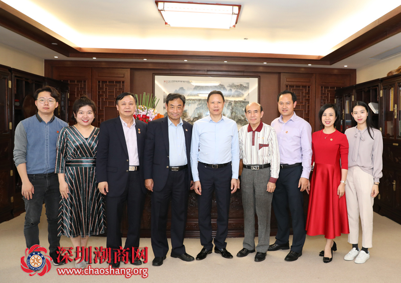 商会走访名誉会长,创会副会长,深圳市东方置地有限