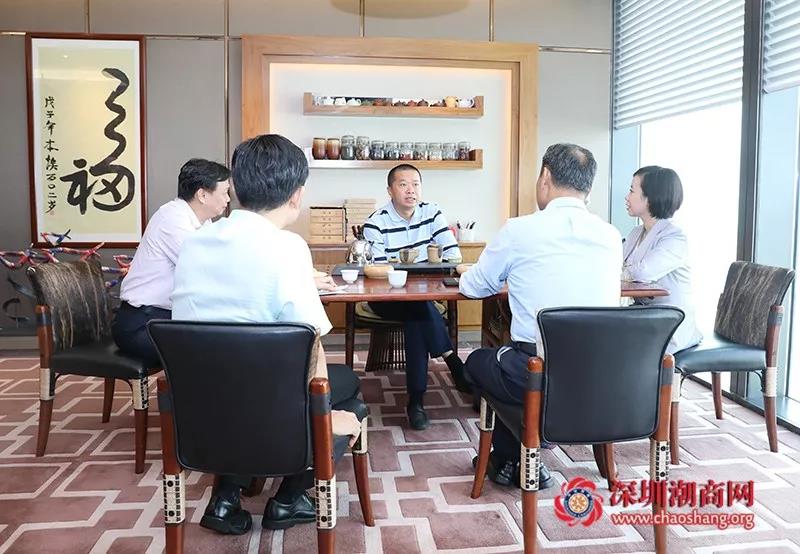 商会走访副会长,深圳市中南控股集团有限公司董事长蔡忠南先生