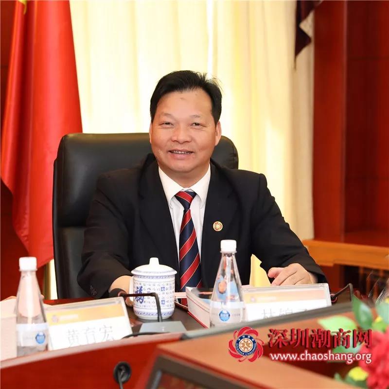 轮值会长林锦乙讲话