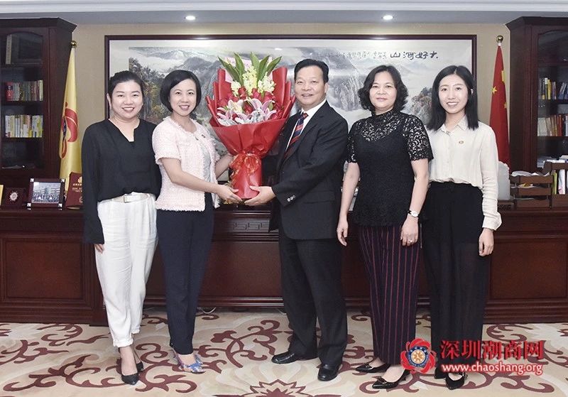 商会走访常务副会长,深圳市锦华集团董事长林锦乙先生