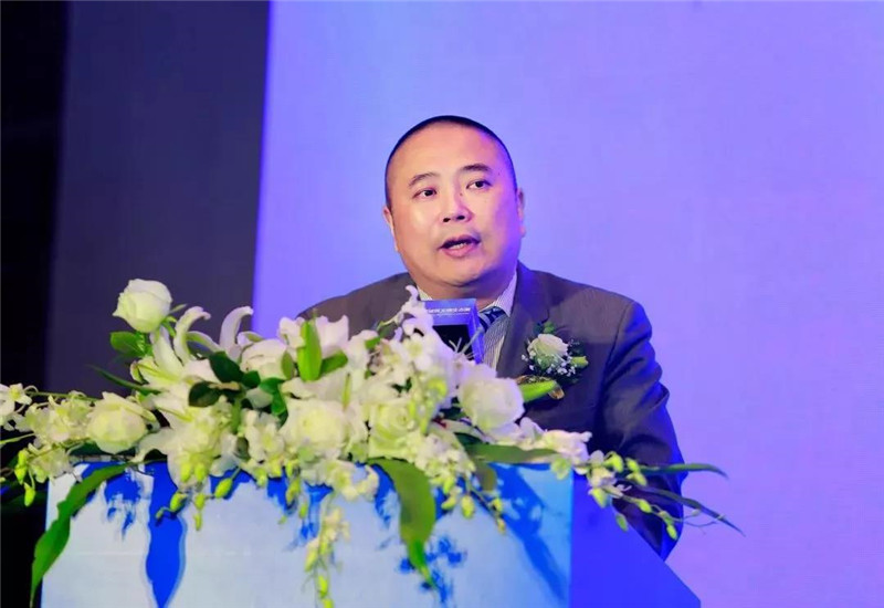 我会常务副会长,联洲国际信用评级有限公司董事长许建洲致欢迎词