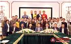 鼓足干劲推进潮商义工创新服务 商会义工委举行新春茶话会