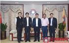 人民网广东频道总编吕绍刚莅临商会参观交流