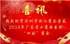 热烈祝贺深圳市潮汕商会荣获“2018年广东省工商联系统‘四好’商会”称号