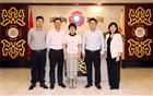 广东肇庆驻上海市招商工作局局长甘文扬一行莅临我会交流