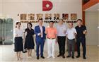 我会黄育宏驻会会长带队走访副会长洪汉忠企业鼎宝宏集团