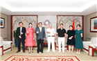 美国洛杉矶中华总商会主席庄佩源来访我会