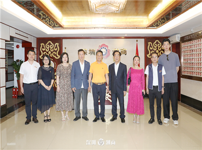 共同推动新一代潮汕青年发展，西班牙华侨华人社团联谊总会主席林传平一行来访我会