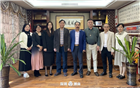 我会轮值会长张俊龙率队拜访林婵龙副会长单位——深圳市龙英发实业有限公司