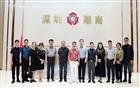 莱芜水发集团朱丛峰董事长携济南市企业家代表团莅临我会考察指导