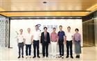 我会驻会会长、国际潮商经济合作组织执行主席黄育宏率队拜访我会荣誉会长李茂水主席