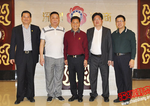 天津潮青委员会会长郭丰海参观我会