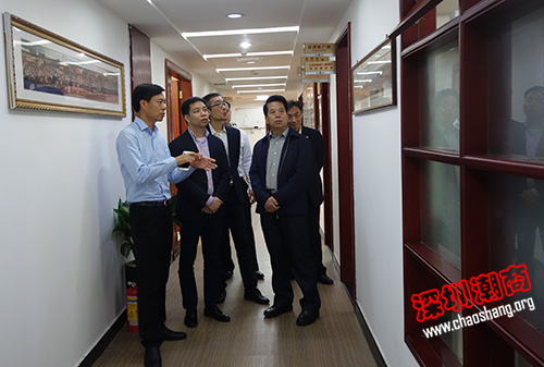 香港广东汕尾市同乡总会领导访问我会