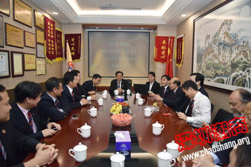 深圳市潮汕商会常委会走进金雅艺珠宝公司